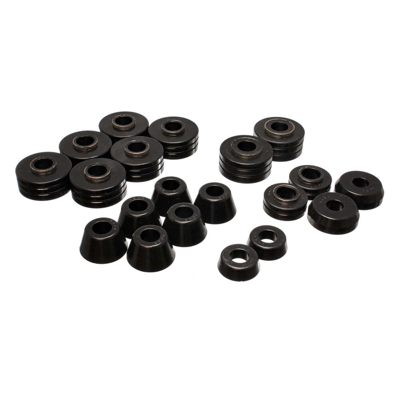 Energy Suspension Body Mounts (Black) Bronco 4.4102G