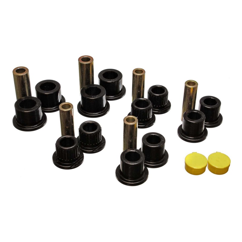 Energy Suspension Rear Leaf Spring Bushing Set 99-04 Ford SD 4WD 4.2147G