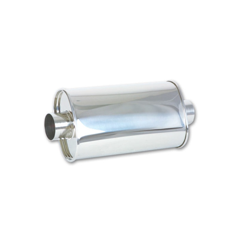 StreetPower Oval Muffler 2.5 Inlet/Outlet 1102