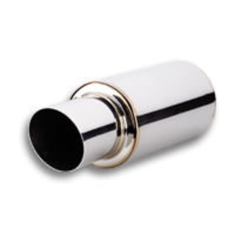 TPV Turbo Muffler w/ 4 Round Angle Cut Tip 1061