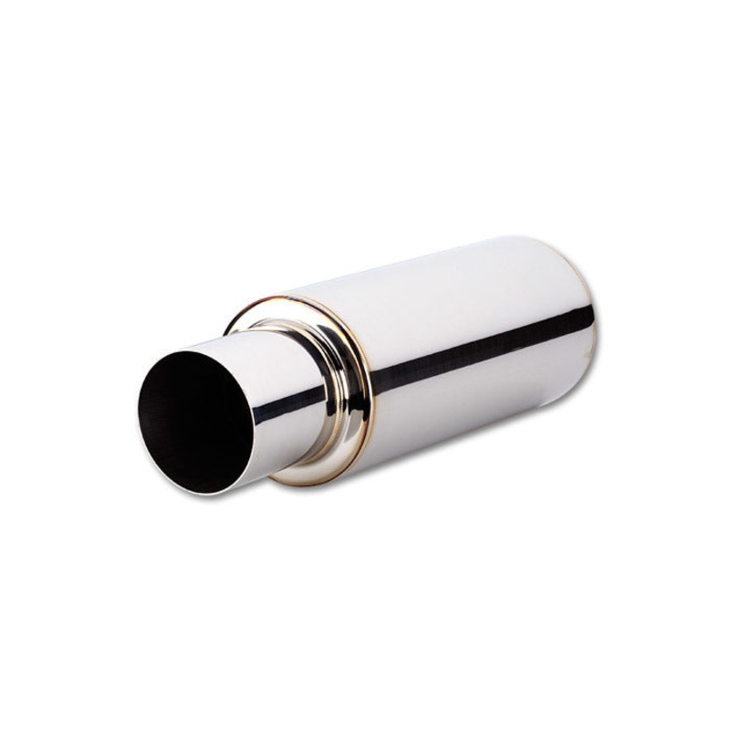 TPV Turbo Muffler w/ 4 Round Straight Cut Tip 1057