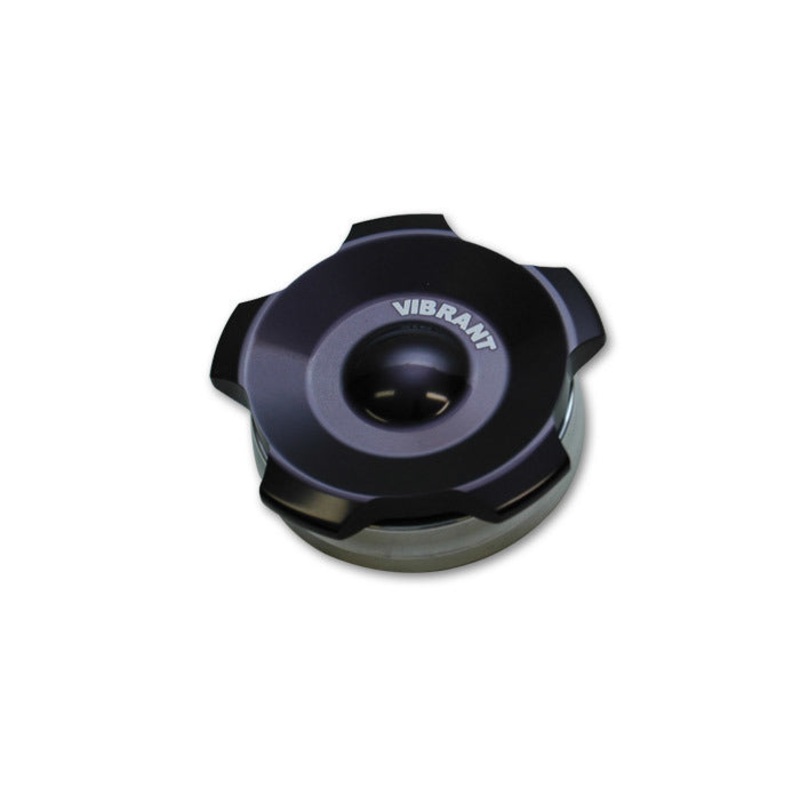 Black Aluminum Fill Cap w/Aluminum Weld Bung 2 11291