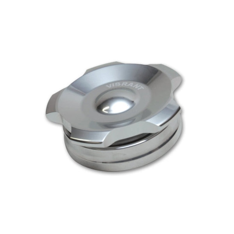 Polished Aluminum Fill Cap w/Aluminum Weld Bung 2 11290