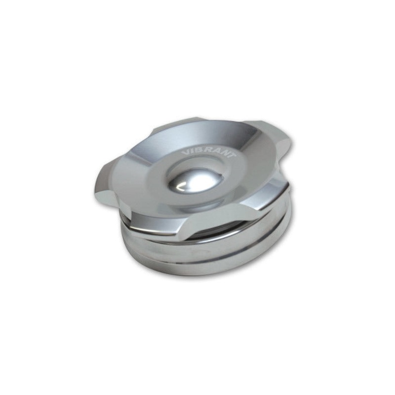 Polished Aluminum Fill Cap w/Aluminum Weld Bung 2.75 11294