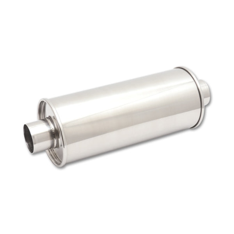StreetPower Round Muffler 2.5 Inlet/Outlet 1118