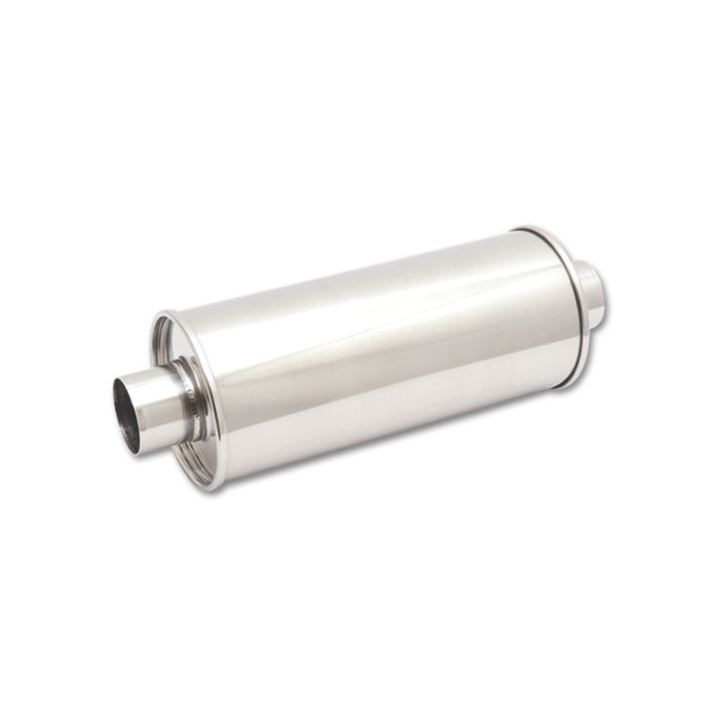StreetPower Round Muffler 4 Inlet/Outlet 1139