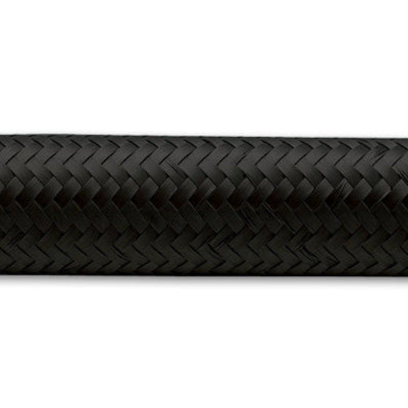 -10 Black Nylon Braided Flex Hose 20′ Roll 11980