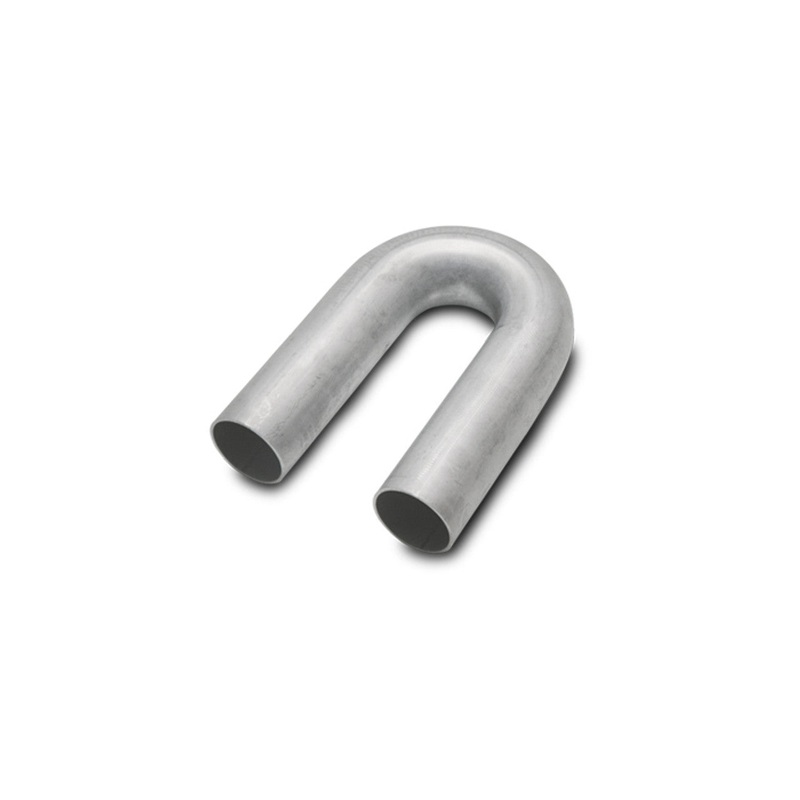 180-Degree Mandrel Bend 2.00 OD 18-Gauge Stainless Steel 13824