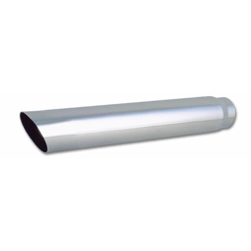 3.5 Round Stainless Steel Tip Single Wall Angle 1554