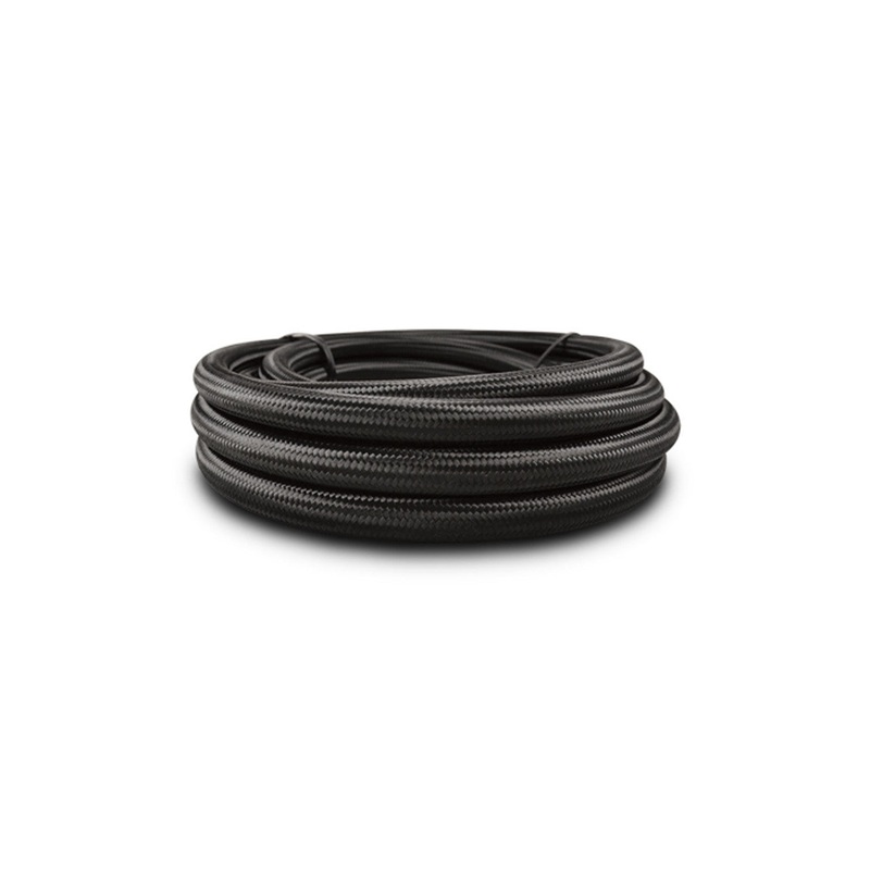 5′ Roll of Black Nylon Braided Flex Hose 18986
