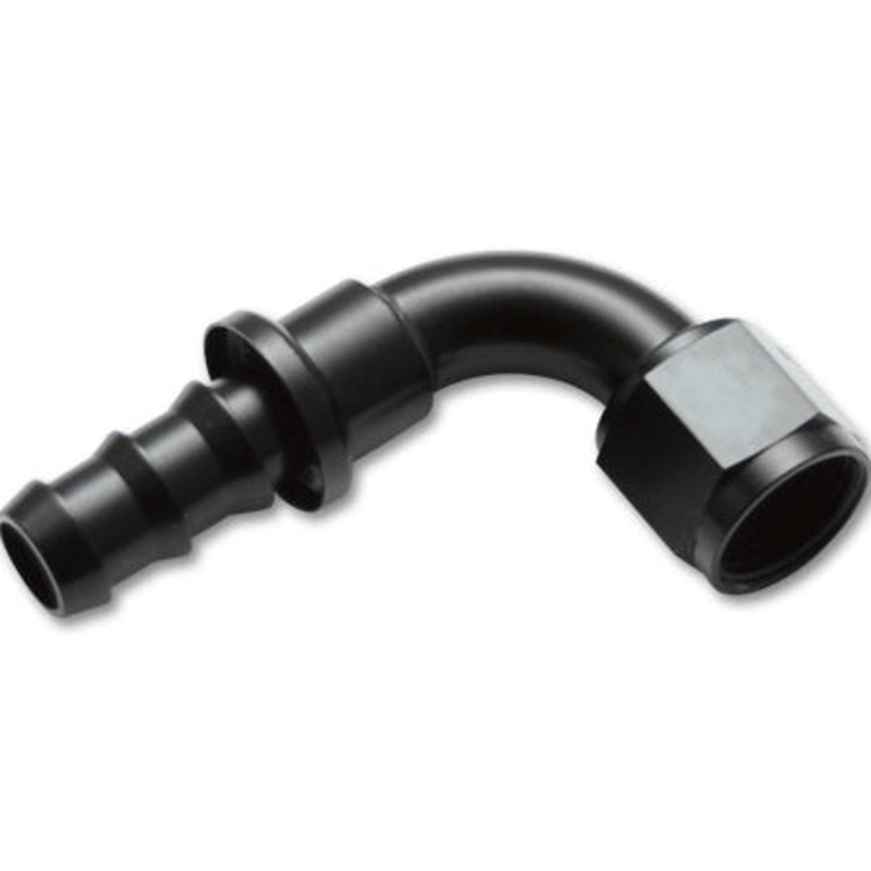 -4AN Push-On 90-Degree Hose End Fitting 22904