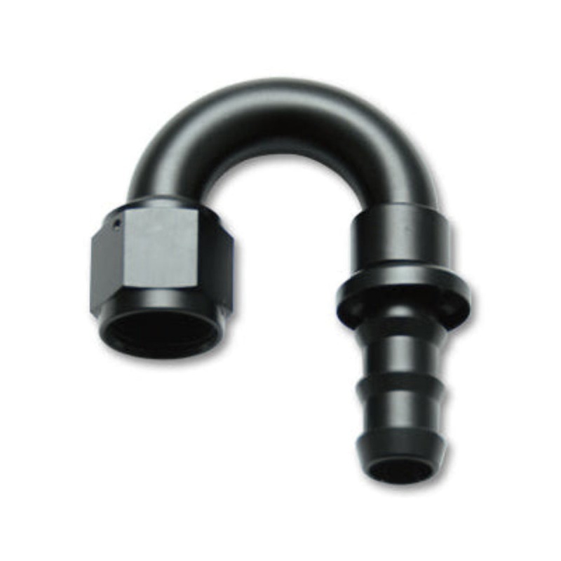 -6AN Push-On 180-Degree Hose End Fitting 22806