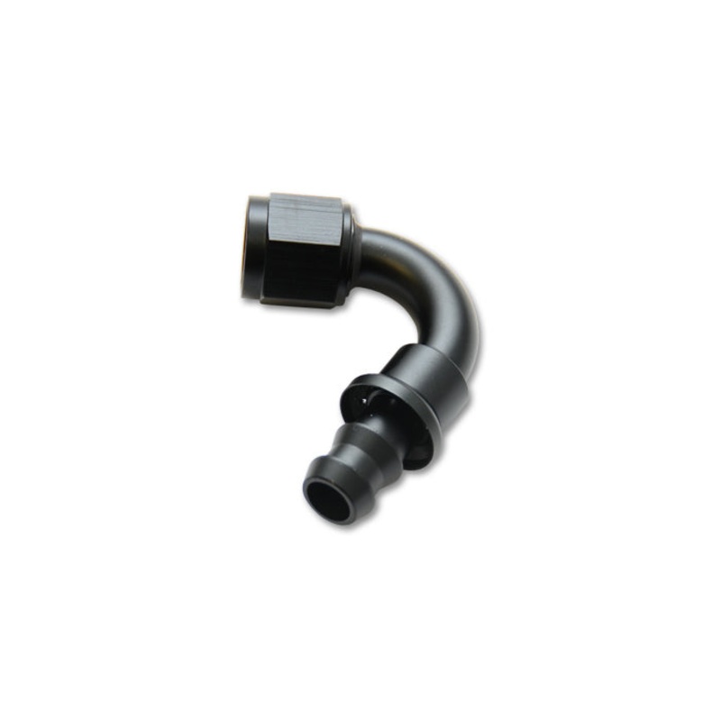 -8AN Push-On 120-Degree Hose End Elbow Fitting 22208