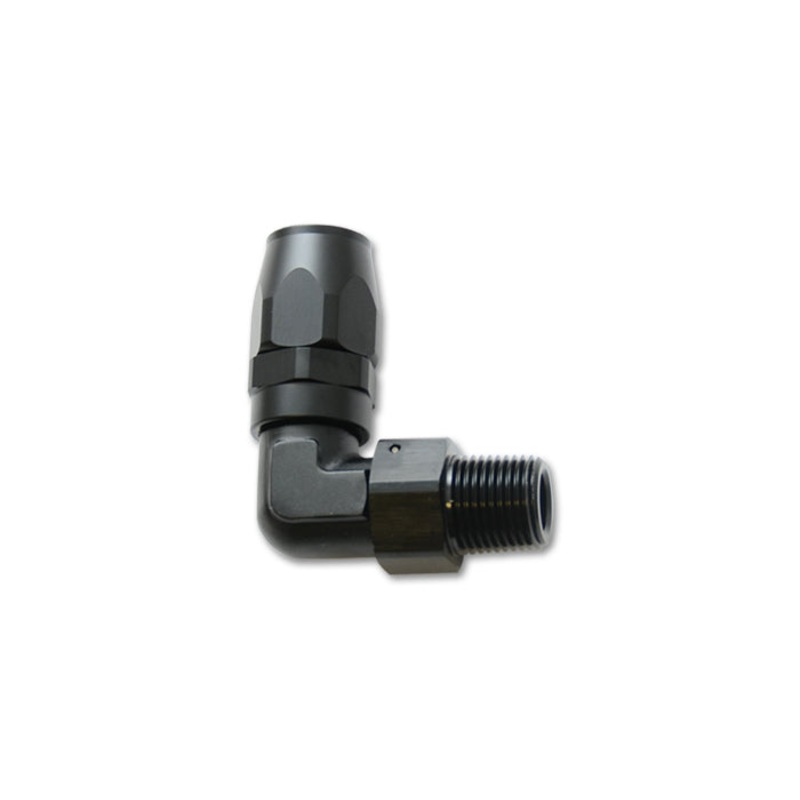 Male -6AN x 1/4 90-Degree Hose End Fitting 26901