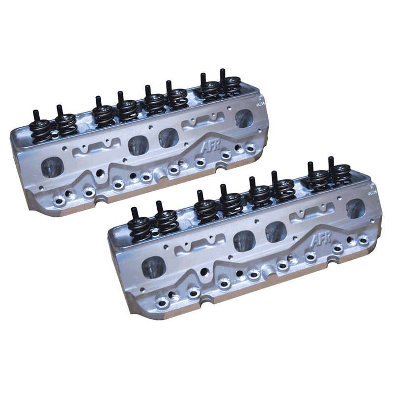 SBC 227cc Aluminum CNC Heads Eliminator Race 65cc A/P 1124