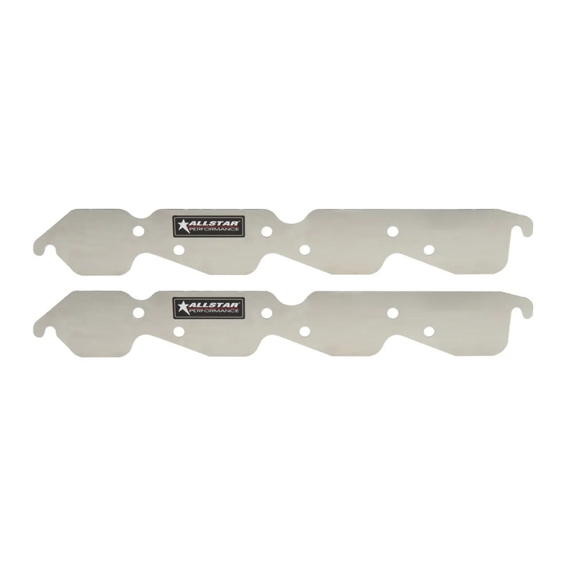 Allstar Exhaust Block Off Plates BBC ALL34219