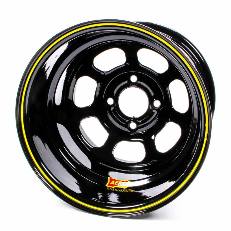 Aero Race Wheels 13×7 3.5 4.25 Black