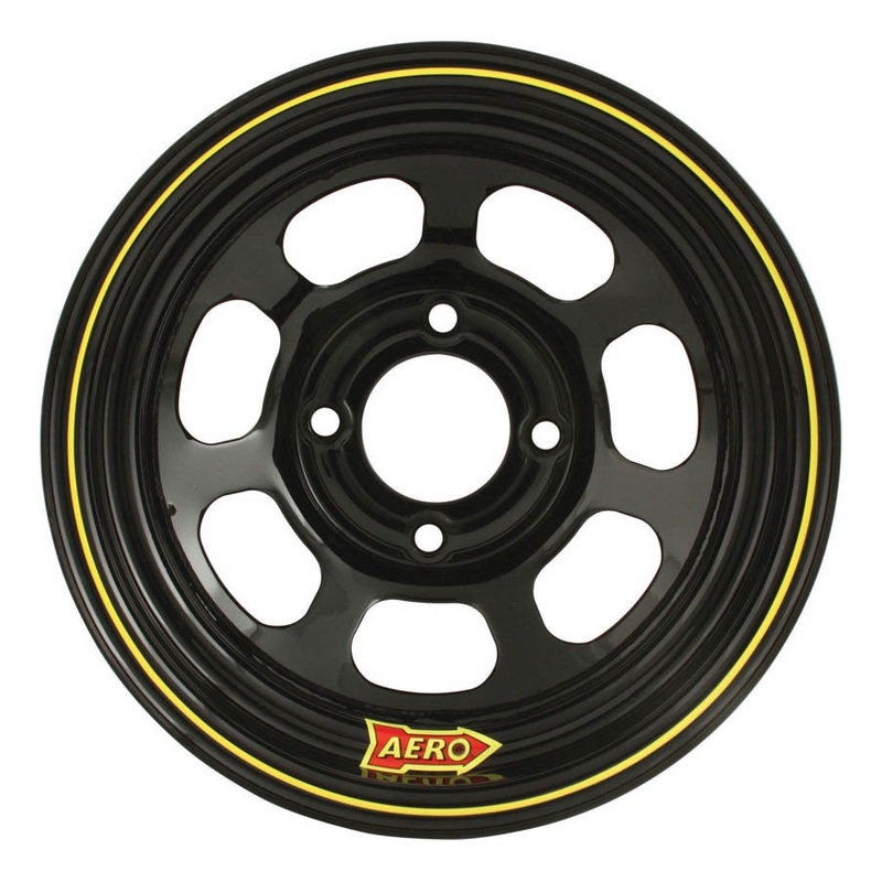 Aero Race Wheels 13×8 3 4.25 Black