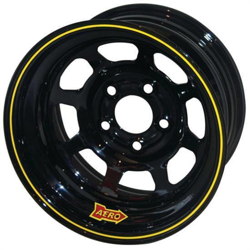 Aero Race Wheels 15×10 1 4.75 Black