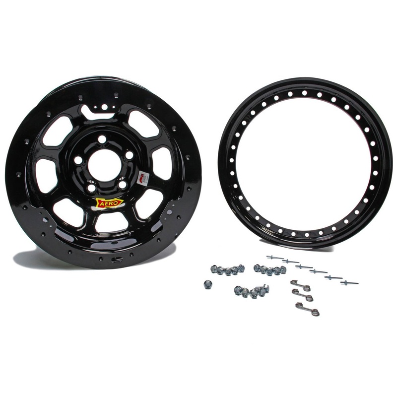Aero Race Wheels 15×8 2 4.5 Black