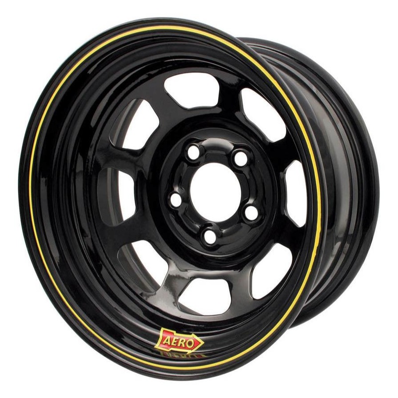 Aero Race Wheels 15×8 2 5.00 Black