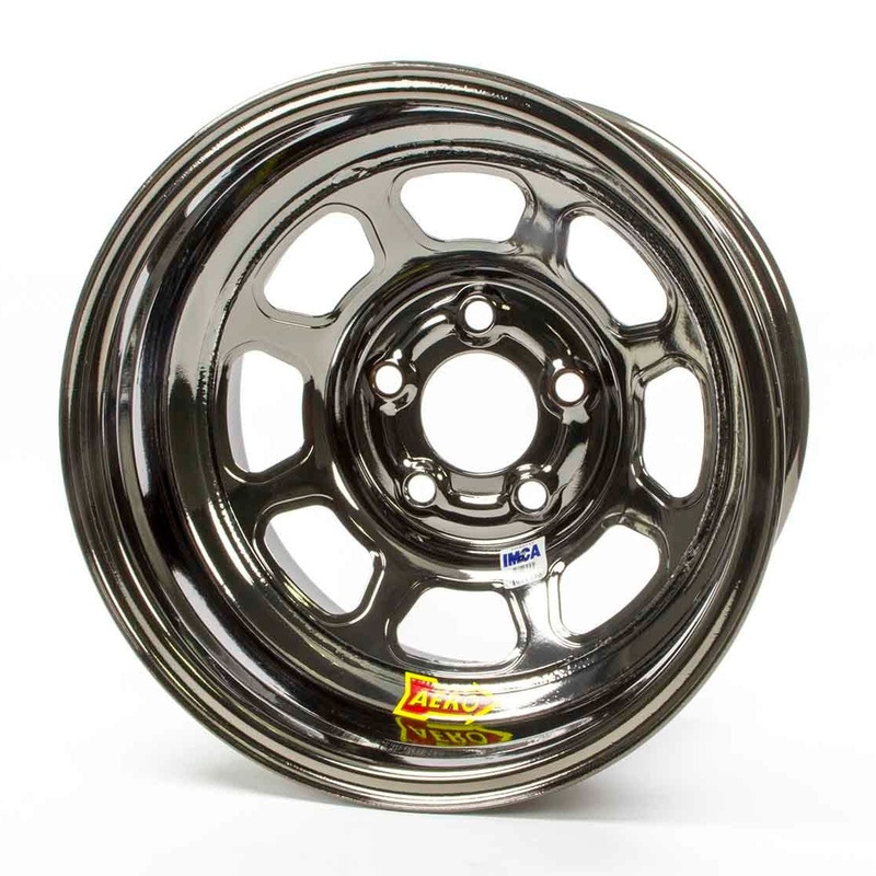 Aero Race Wheels 15×8 2 5.00 Black Chrome