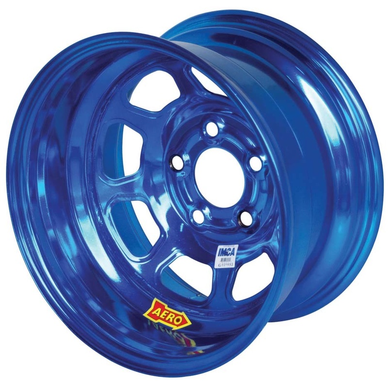 Aero Race Wheels 15×8 2 5.00 Blue Chrome