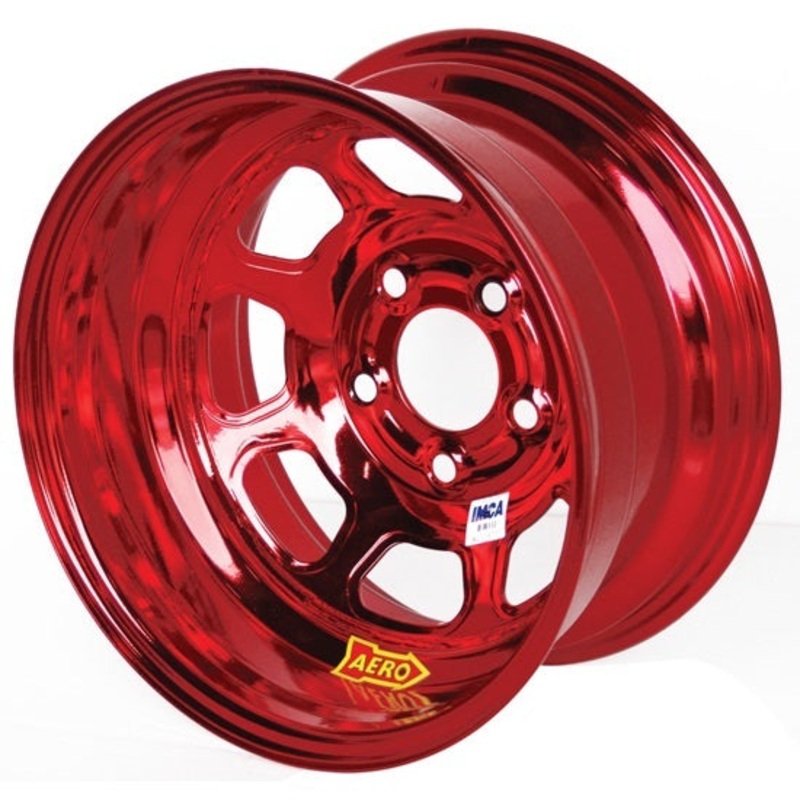 Aero Race Wheels 15×8 2 5.00 Red Chrome