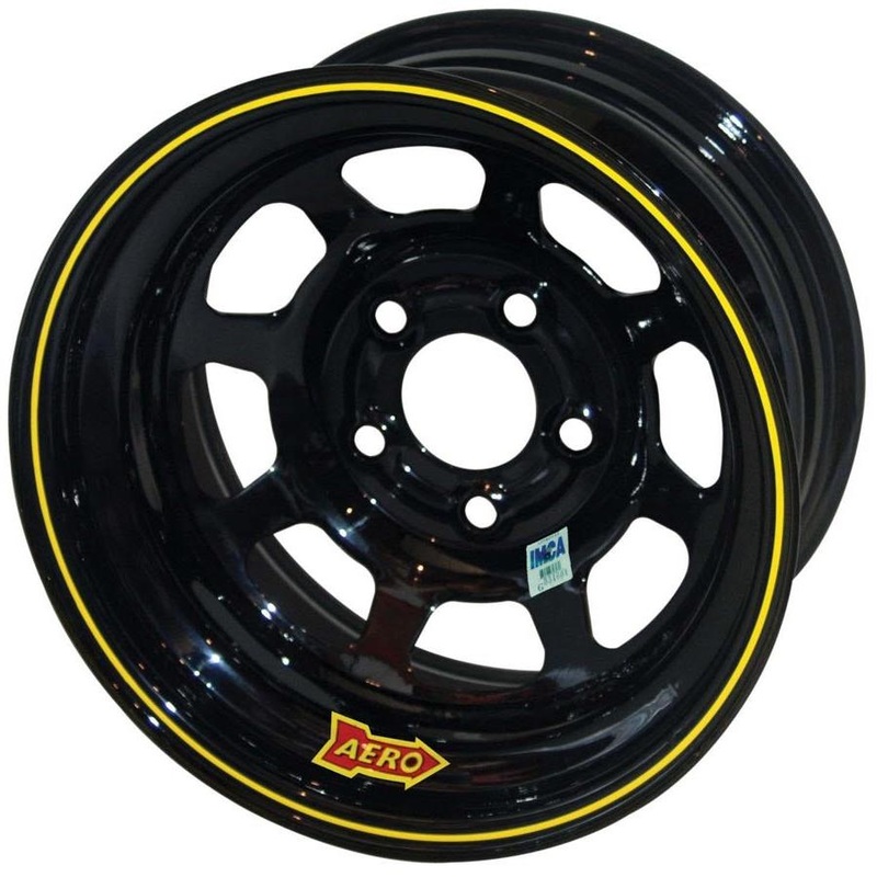 Aero Race Wheels 15×8 2 5×4.75 Black LR