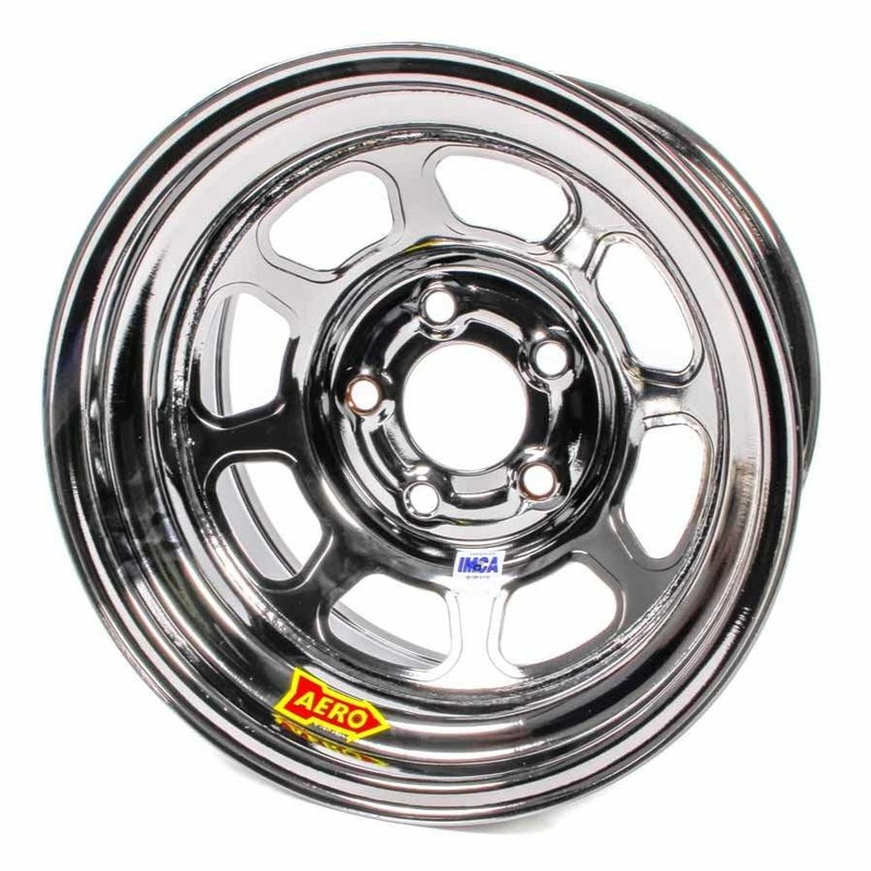 Aero Race Wheels 15×8 3 5.00 Black Chrome