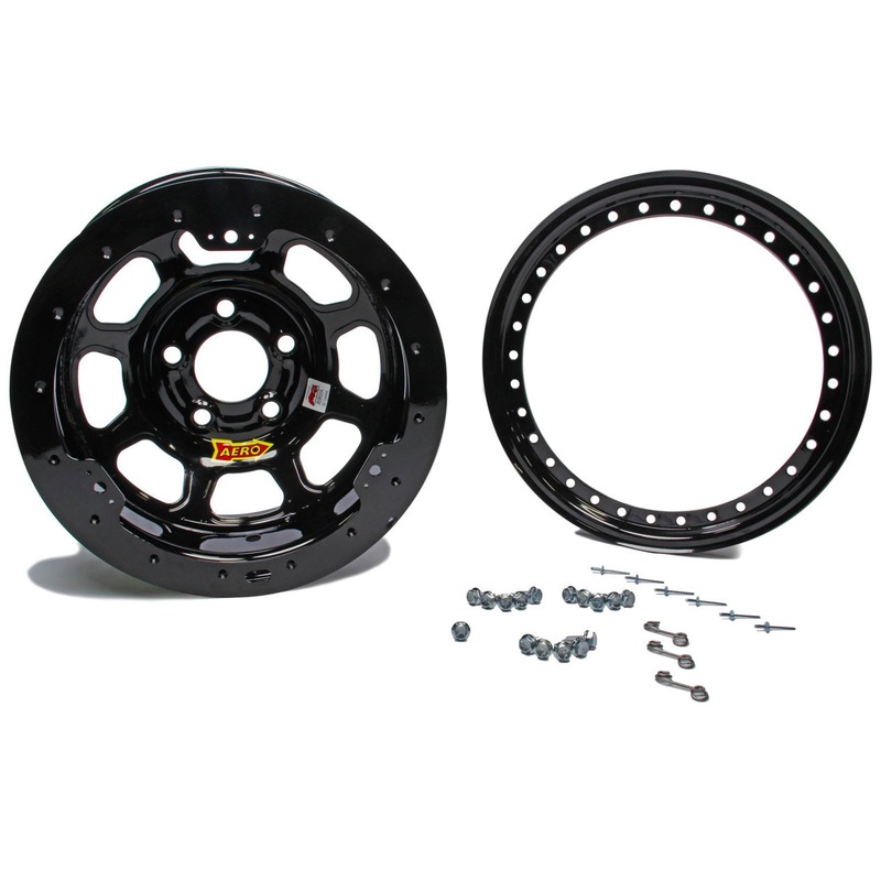 Aero Race Wheels 15×8 4 4.5 Black