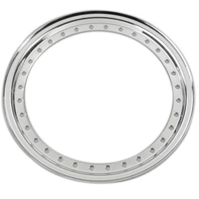 Aero Race Wheels Outer Beadlock Ring Chrome