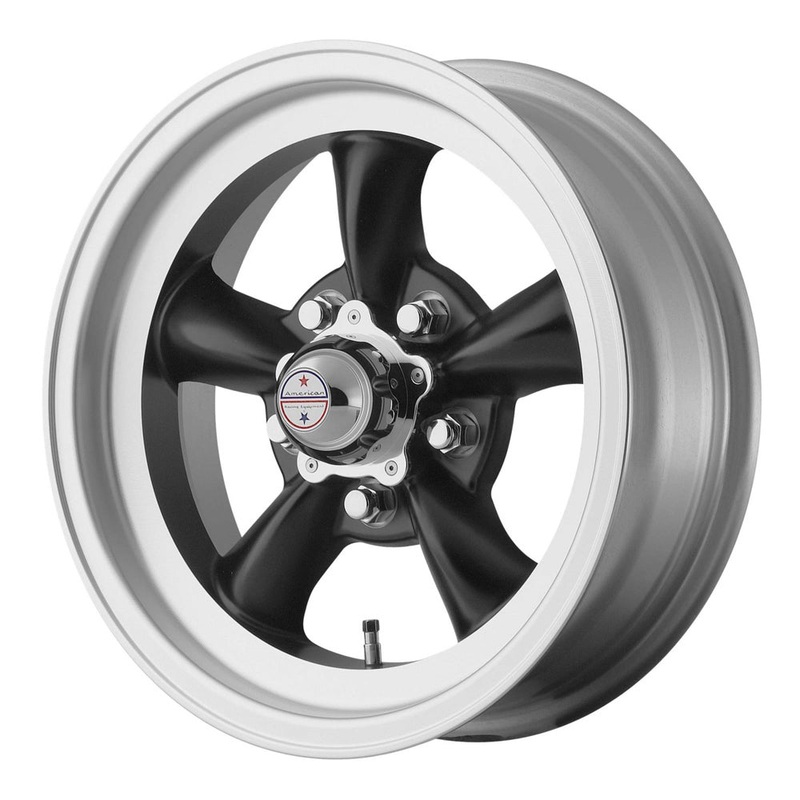American Racing 15×8.5 Torq Thrust D Wheel Satin Black