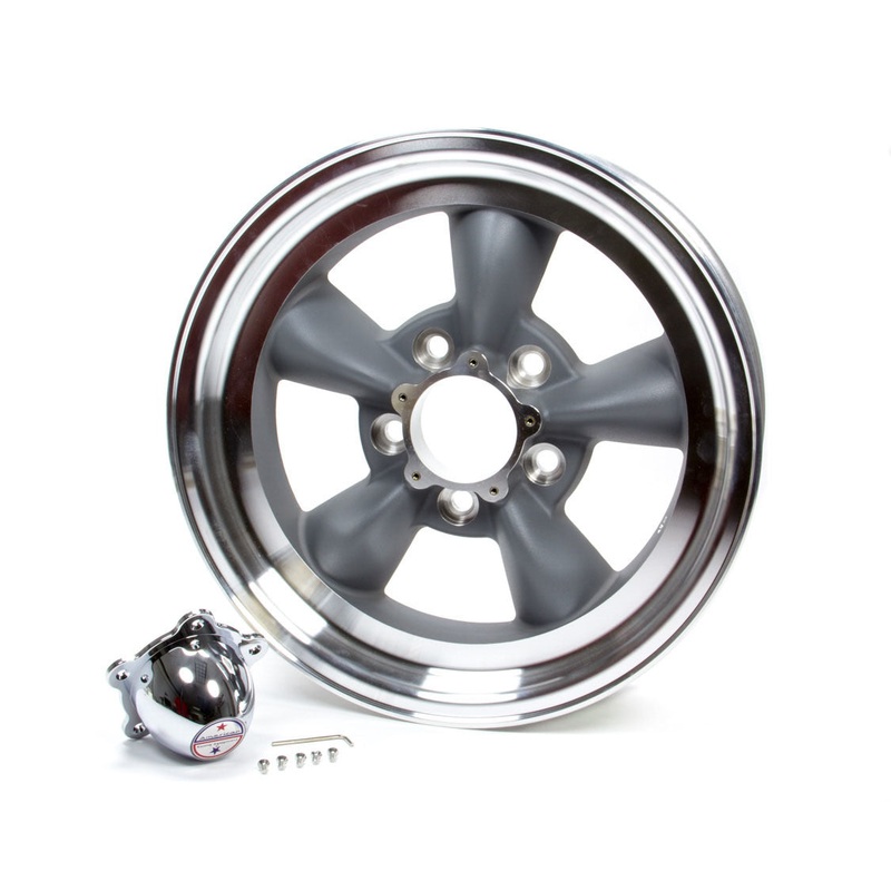 American Racing 15×8 Torq Thrust D Wheel Gray