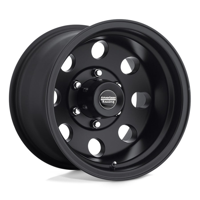 American Racing 16×8 Baja Wheel Satin Black
