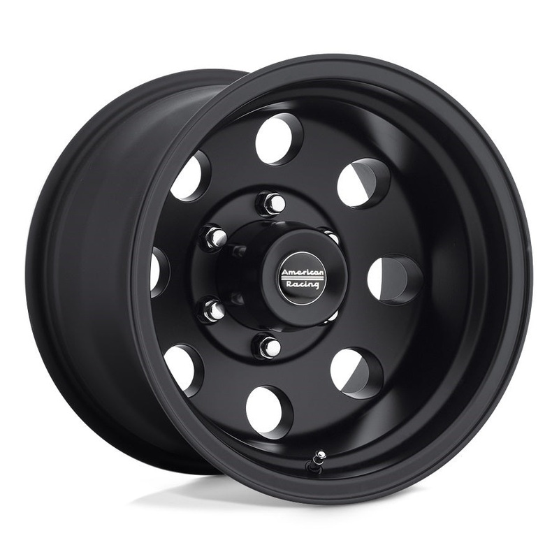 American Racing 17×8 Baja Wheel Satin Black