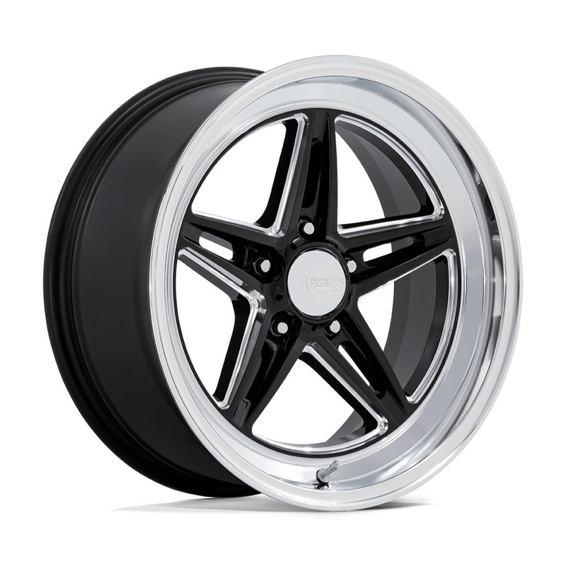 American Racing 18×7 Groove Wheel Gloss Black