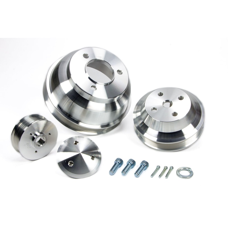March Performance BBC Long Water Pump Serpentine Conversion Pulley Kit