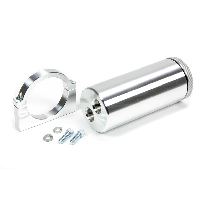 March Performance Billet Remote Reservoir w/Mounting Bracket