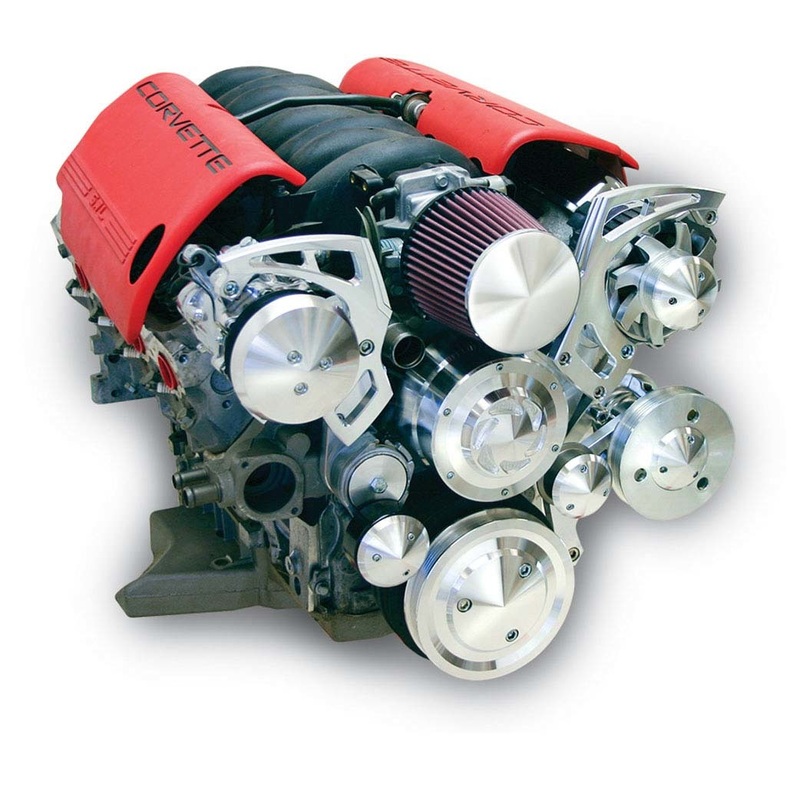 March Performance Pulley Kit LS2 & LS7 LS1 Corvette