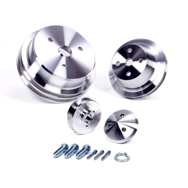 March Performance SBC V-Belt Pulley Set