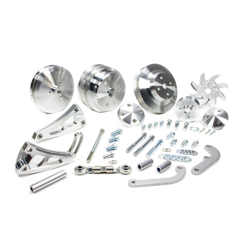 March Performance Serpentine Conversion Pulley Kit SBC