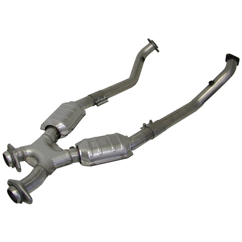 BBK 2-1/2 High Flow Catted X-Pipe 99-04 Mustang GT