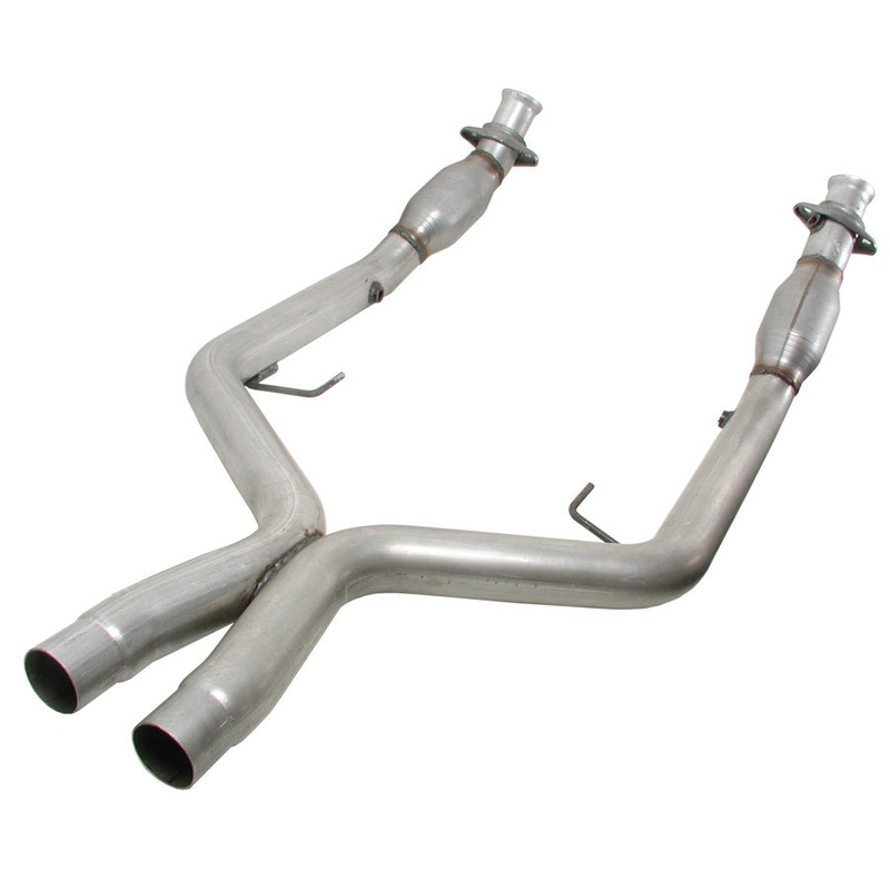 BBK 2-3/4 High Flow Catted X-Pipe 05-10 Mustang GT