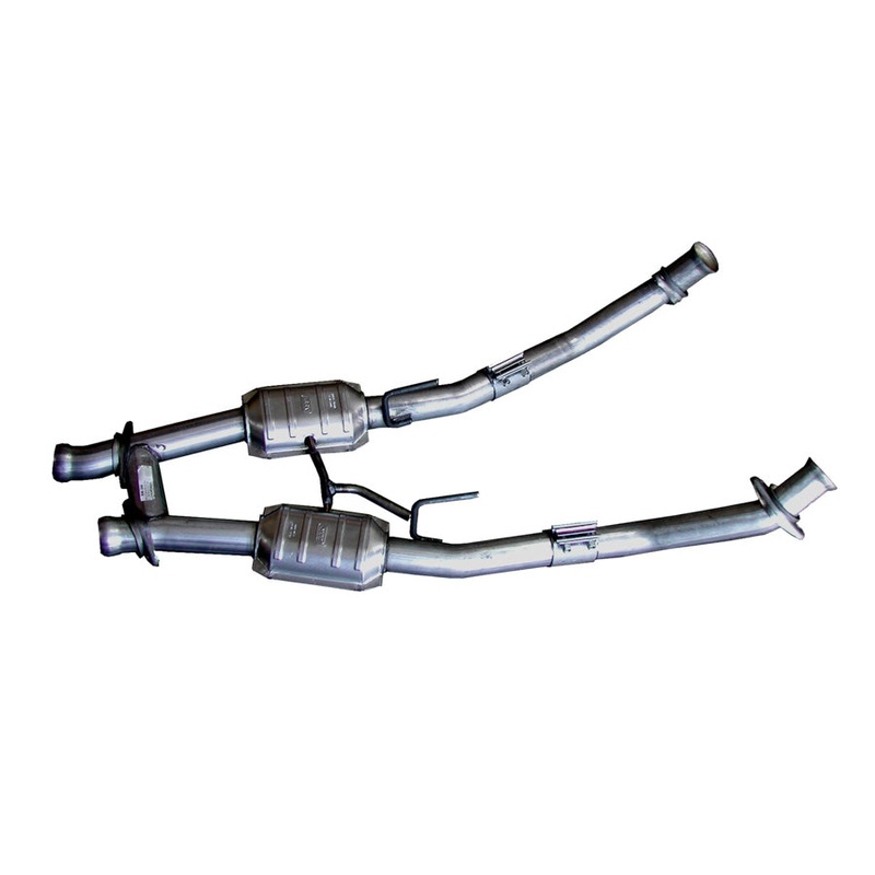 BBK High Flow Catted H-Pipe 86-93 Mustang 5.0L