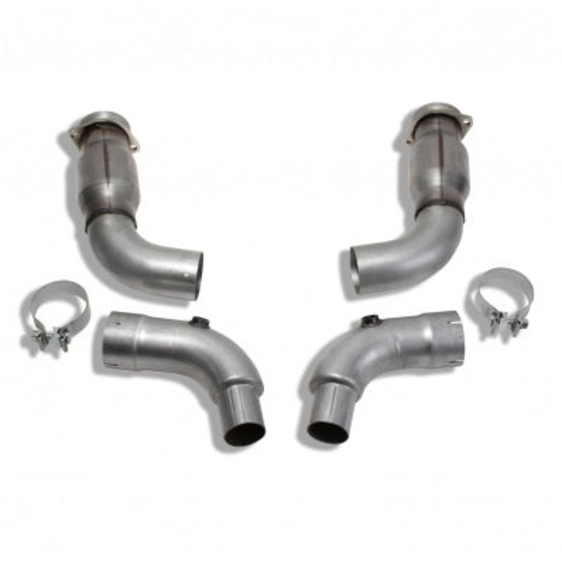 BBK Performance High Flow Mid Pipe w/Cats 15-16 Mustang GT