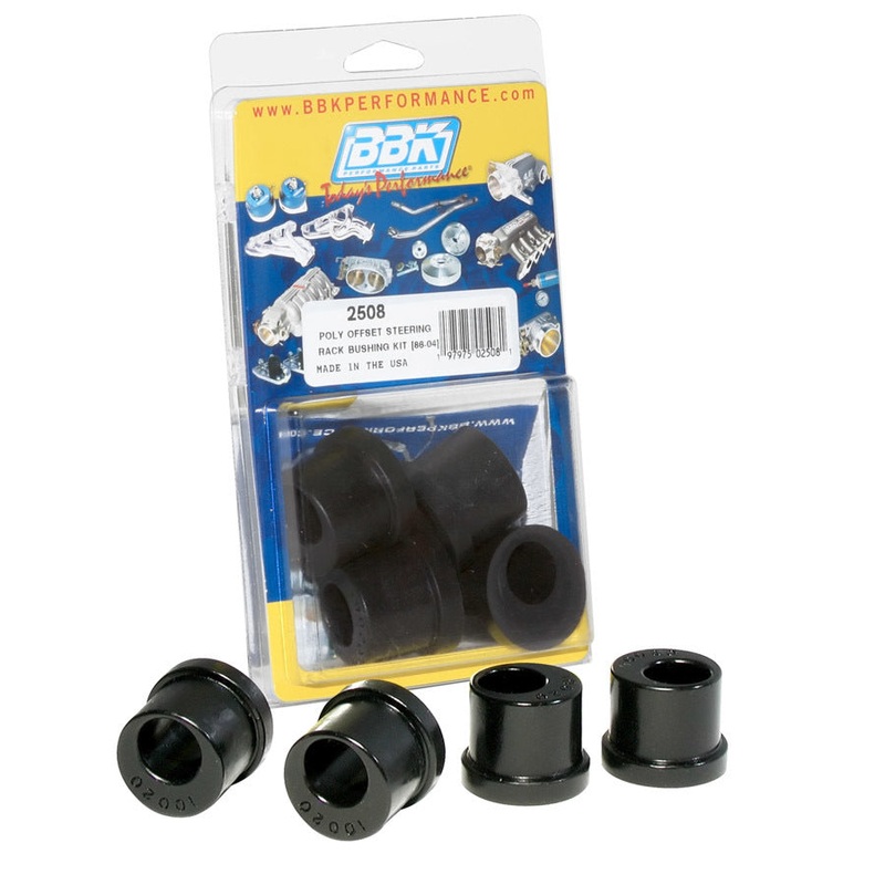 BBK Performance Rack & Pinion Bushing Set Offset 86-04 Mustang