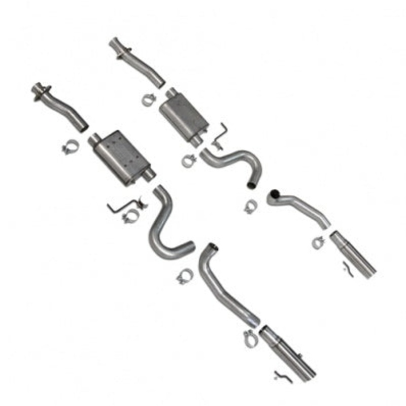 BBK Performance Varitune Cat-Back Exhaust System 86-04 Mustang V8