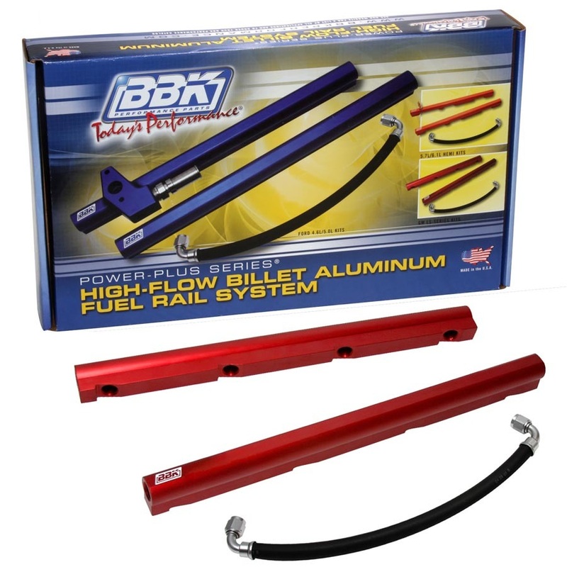 BBK Performance High-Flow Billet Aluminum Fuel Rail Kit – GM