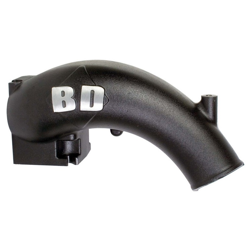 BD Diesel Power Intake Elbow Black 03-07 Dodge 5.9L